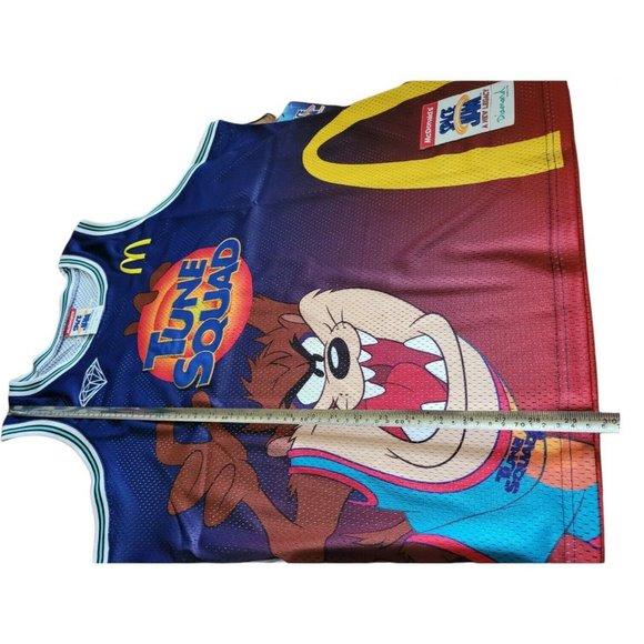 Space Jam A New Legacy McDonald's Diamond Supply Co. Tasmanian Devil TAZ Jersey - Picture 7 of 12